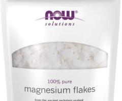 Magnesium Flakes for skin care white