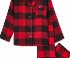 2-Piece draft Polyester Pajama for kids