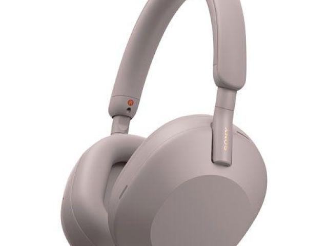 Sony Headphones - pink quality audio output