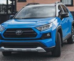 Foreign used 2020 Toyota RAV4 LE AWD blue color, Automatic Drive